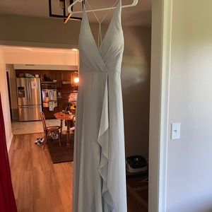 Beautiful light blue Jenny yoo dress